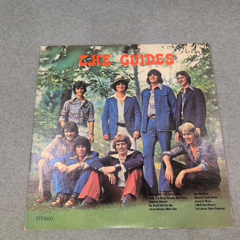 The Guides Vintage Vinyl LP Prestige Productions Southern Gospel Religious Album
